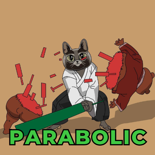 Cat Warrior Parabolic Meme